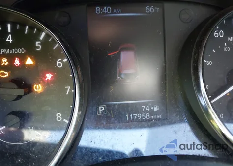 2017 Nissan Rogue Sv z USA, uszkodzony, nr VIN KNMAT2MT8HP574876